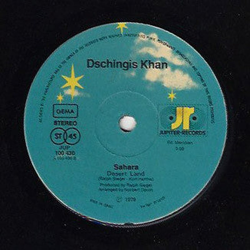 Dschinghis Khan - Dschinghis Khan / Sahara (7") - Discogs image 4