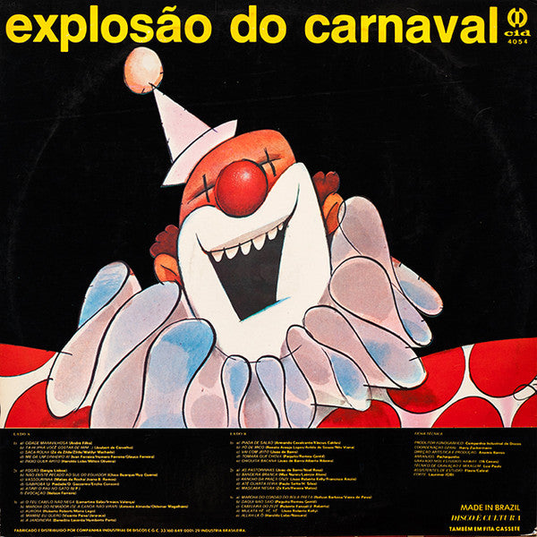 A Grande Banda Do Chopp - Explosão Do Carnaval (LP) - Discogs image 2