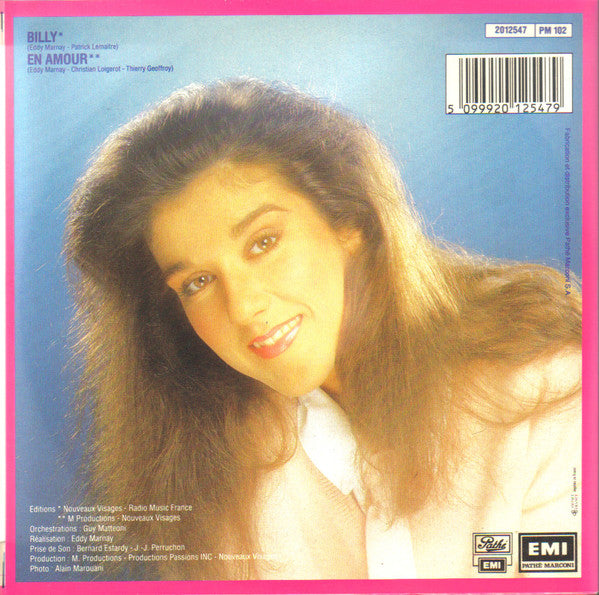 Céline Dion - Billy (7") - Discogs image 2