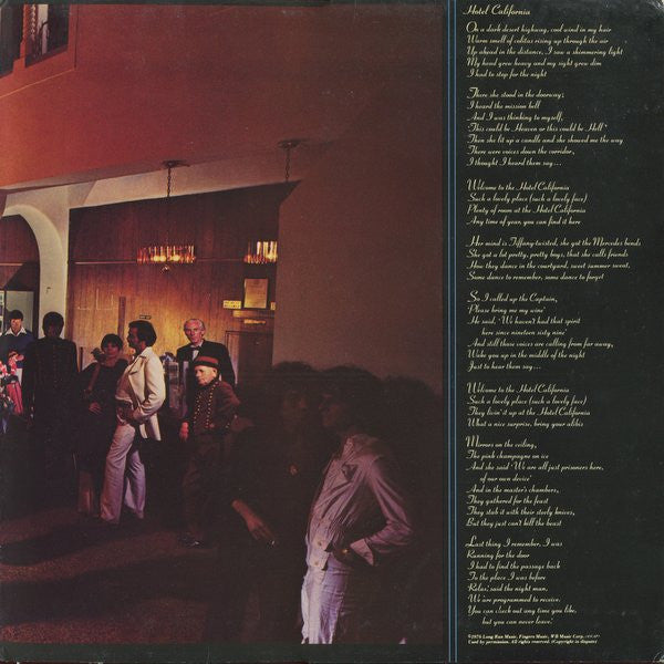 Eagles - Hotel California (LP) - Discogs image 6