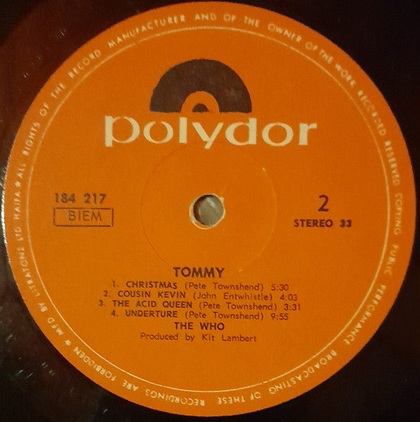 Who, The - Tommy (2xLP) - Discogs image 6