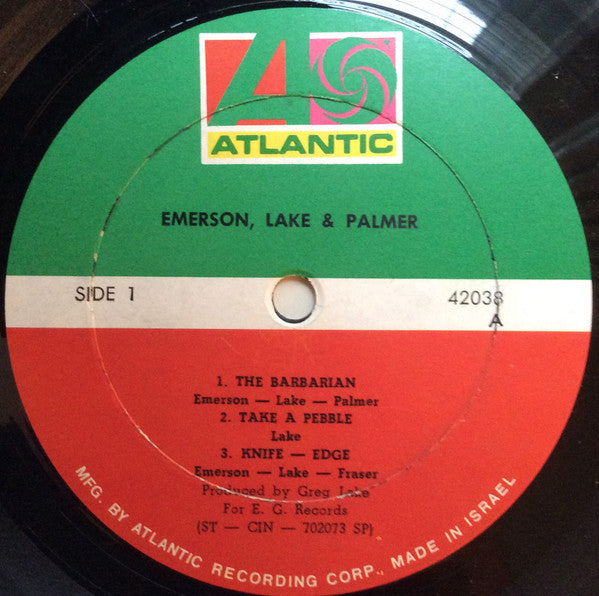 Emerson, Lake & Palmer - Emerson, Lake & Palmer (LP) - Discogs image 3