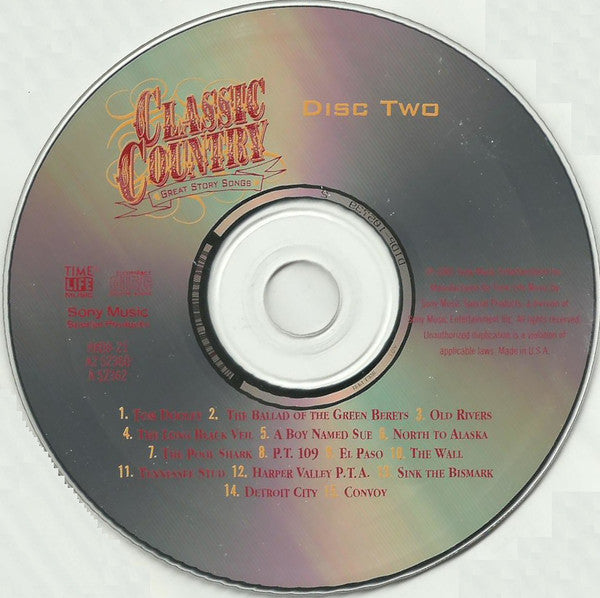 Various - Classic Country - Great Story Songs (2xCD) - Discogs image 4