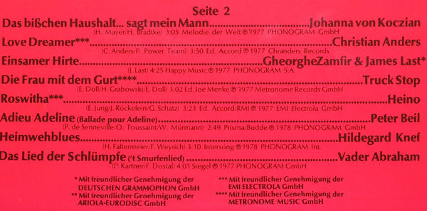 Various - Unsere Stars Mit Ihren Hits (LP) - Discogs image 6