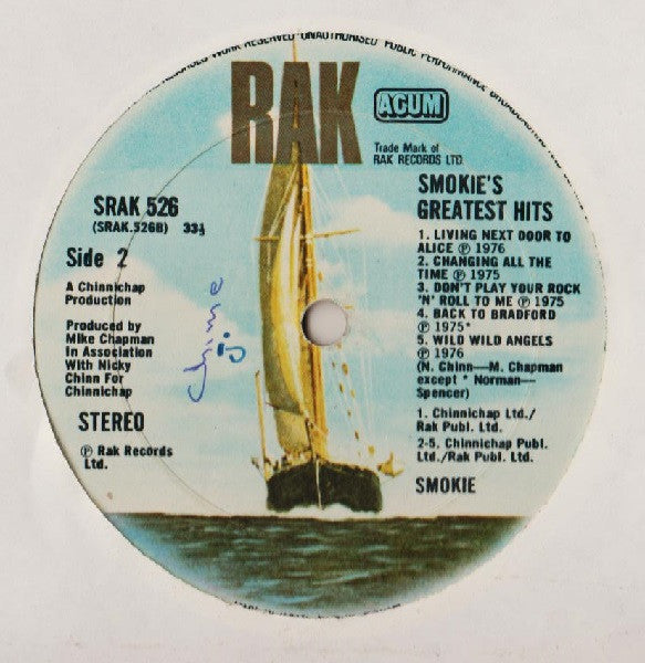 Smokie - Greatest Hits (LP) - Discogs image 4