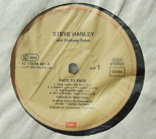 Steve Harley & Cockney Rebel - Face To Face (2xLP) - Discogs image 5