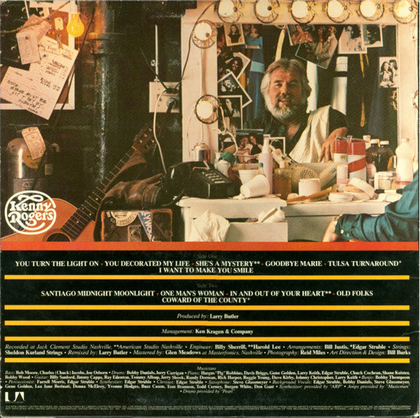 Kenny Rogers - Kenny (LP) - Discogs image 2