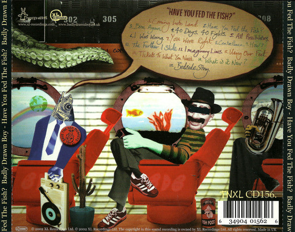 Badly Drawn Boy - Have You Fed The Fish? (CD) - Discogs image 2