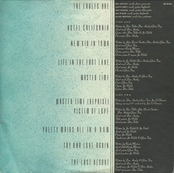 Eagles - Hotel California (LP) - Discogs image 7