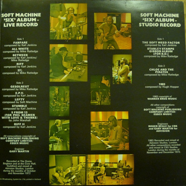 Soft Machine - Six (2xLP) - Discogs image 3