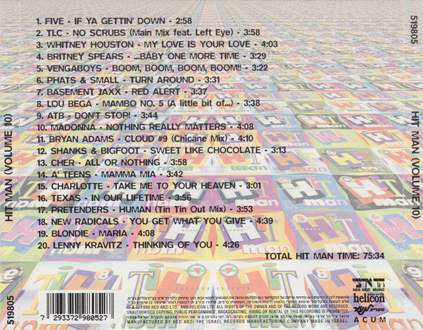 Various - Hitman 10 (CD) - Discogs image 2