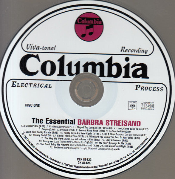 Barbra Streisand - The Essential Barbra Streisand (2xCD) - Discogs image 4