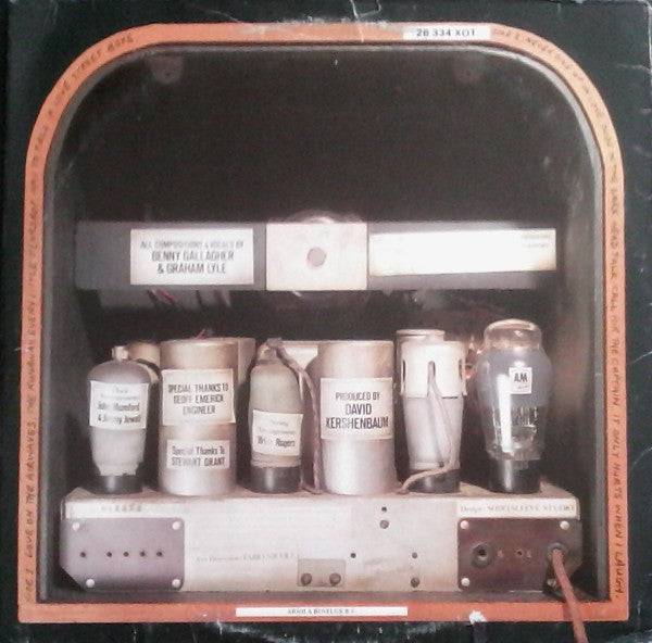 Gallagher & Lyle - Love On The Airwaves (LP) - Discogs image 2