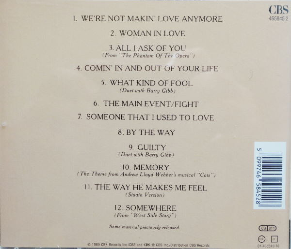 Barbra Streisand - A Collection (Greatest Hits...And More) (CD) - Discogs image 2
