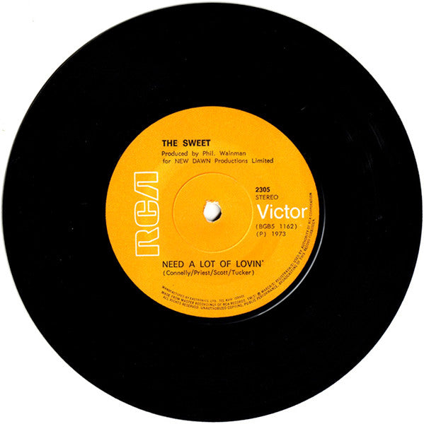 Sweet, The - Blockbuster (7") - Discogs image 4