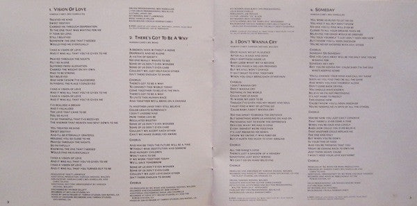 Mariah Carey - Mariah Carey (CD) - Discogs image 5