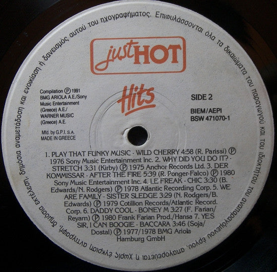 Various - Just Hot Hits (2xLP) - Discogs image 6