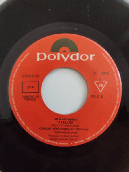 Milk And Honey - Aleluia (7") - Discogs image 3