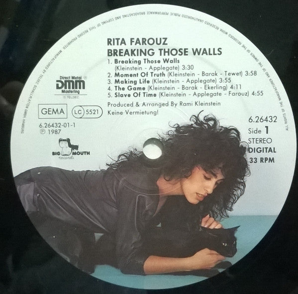 Rita (2) - Breaking Those Walls (LP) - Discogs image 3