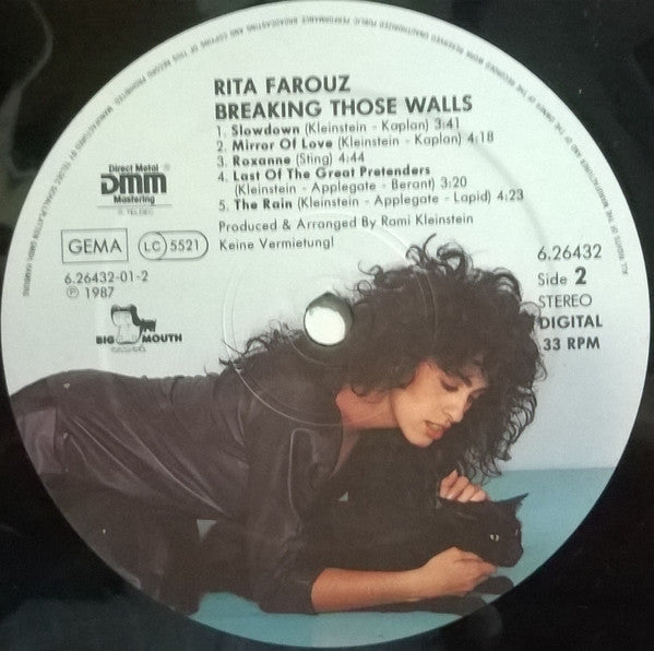 Rita (2) - Breaking Those Walls (LP) - Discogs image 4