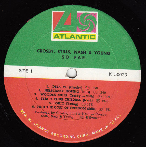 Crosby, Stills, Nash & Young - So Far (LP) - Discogs image 4