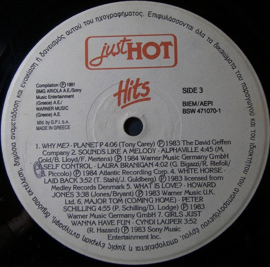 Various - Just Hot Hits (2xLP) - Discogs image 7