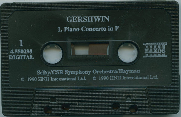 George Gershwin - Kathryn Selby, Slovak Radio Symphony Orchestra, Slovak Philharmonic Orchestra, Richard Hayman - Rhapsody In Blue • An American In Paris • Piano Concerto (Cassette) - Discogs image 3
