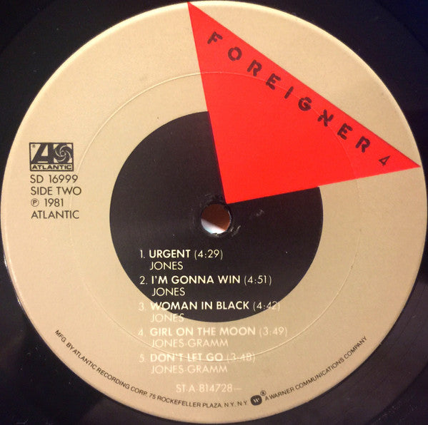 Foreigner - 4 (LP) - Discogs image 4