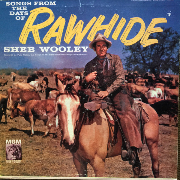 Sheb Wooley - Songs From The Days Of Rawhide (LP)
