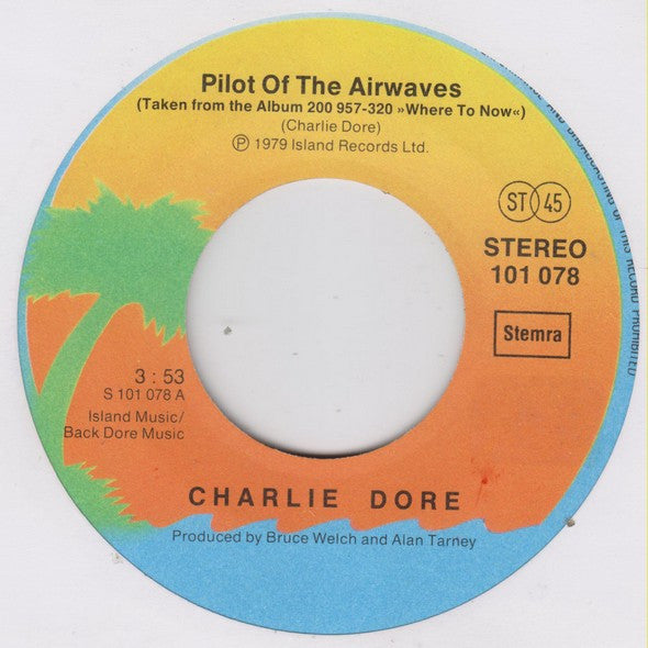 Charlie Dore - Pilot Of The Airwaves (7") - Discogs image 2