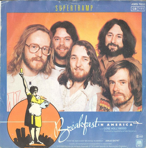 Supertramp - Breakfast In America (7") - Discogs image 2