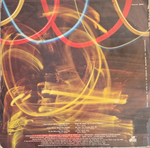 Barry White - Let The Music Play (LP) - Discogs image 2