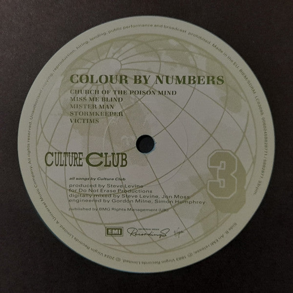 Culture Club - Colour By Numbers (LP) - Discogs image 4
