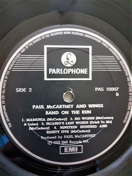 Wings (2) - Band On The Run (LP) - Discogs image 4