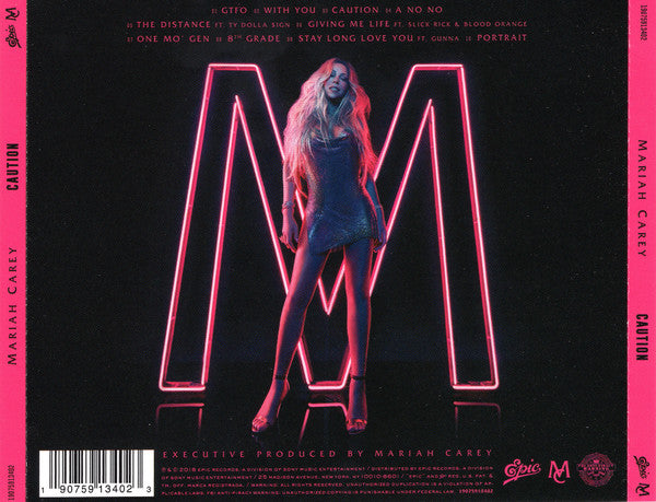 Mariah Carey - Caution (CD) - Discogs image 2