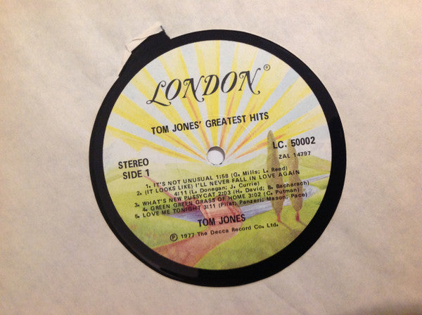 Tom Jones - Greatest Hits (LP) - Discogs image 4