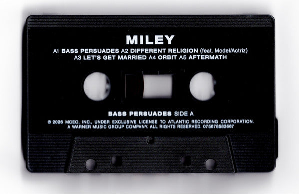 Miley Cyrus - Bass Persuades (Cassette) - Discogs image 3