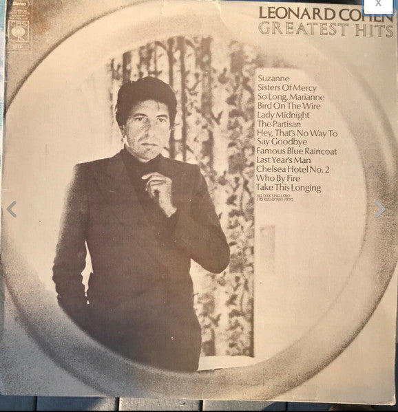 Leonard Cohen - Greatest Hits (LP)