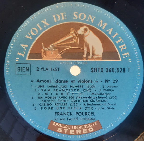 Franck Pourcel Et Son Grand Orchestre - Musique Et Couleurs (LP) - Discogs image 3