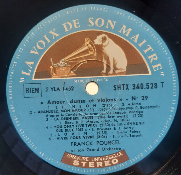 Franck Pourcel Et Son Grand Orchestre - Musique Et Couleurs (LP) - Discogs image 4
