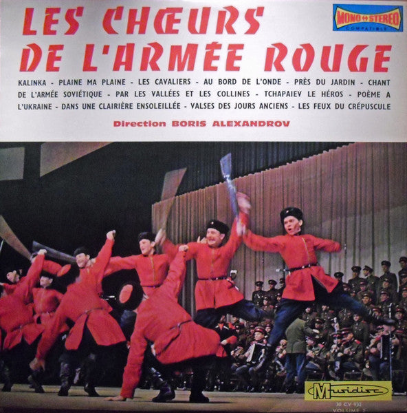 Alexandrov Red Army Ensemble, The Direction Boris Alexandrov - Les Chœurs De L'Armée Rouge (Volume 2) (LP)