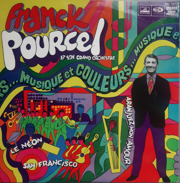 Franck Pourcel Et Son Grand Orchestre - Musique Et Couleurs (LP)