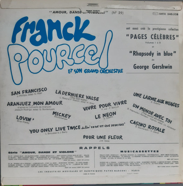Franck Pourcel Et Son Grand Orchestre - Musique Et Couleurs (LP) - Discogs image 2