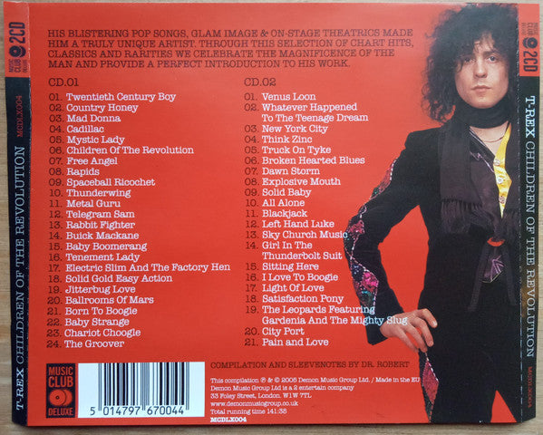 T. Rex - Children Of The Revolution (An Introduction To Marc Bolan) (2xCD) - Discogs image 6