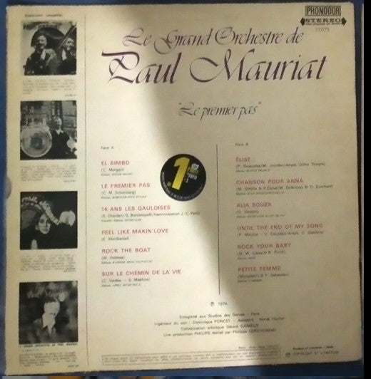 Le Grand Orchestre De Paul Mauriat - Le Premier Pas (LP)