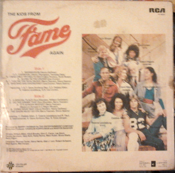 Kids From Fame, The - The Kids From Fame (LP) - Discogs image 2