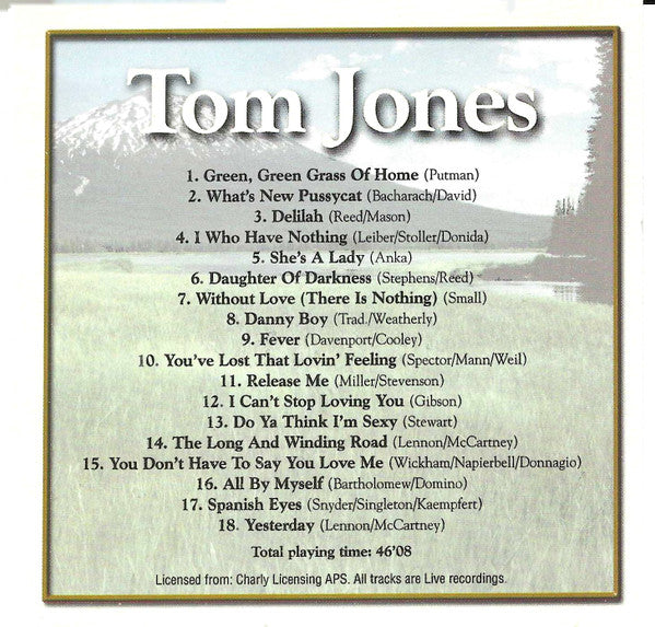 Tom Jones - Green, Green Grass Of Home (CD) - Discogs image 3
