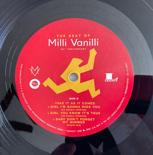 The Best Of Milli Vanilli (35th Anniversary) - Discogs image 7