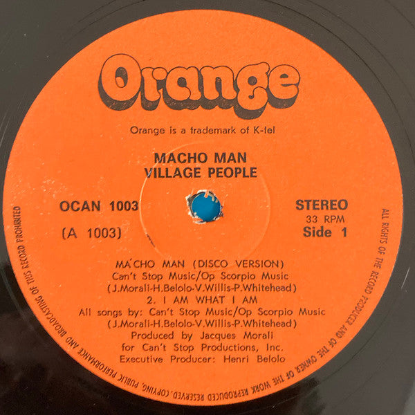 Village People - Macho Man (LP) - Discogs image 3