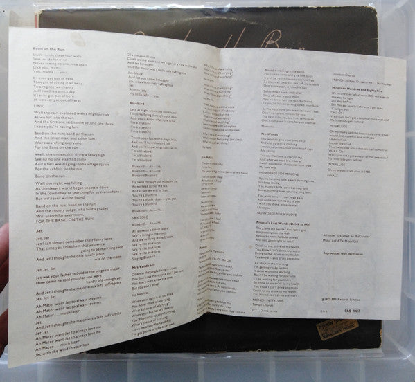 Wings (2) - Band On The Run (LP) - Discogs image 6